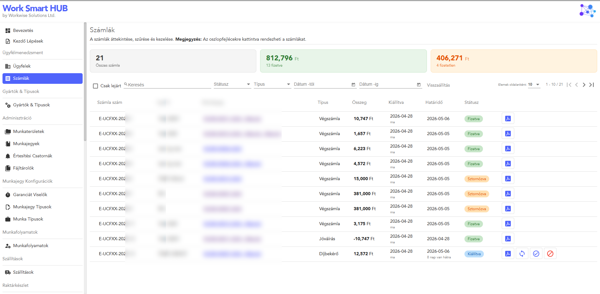 Invoice Management