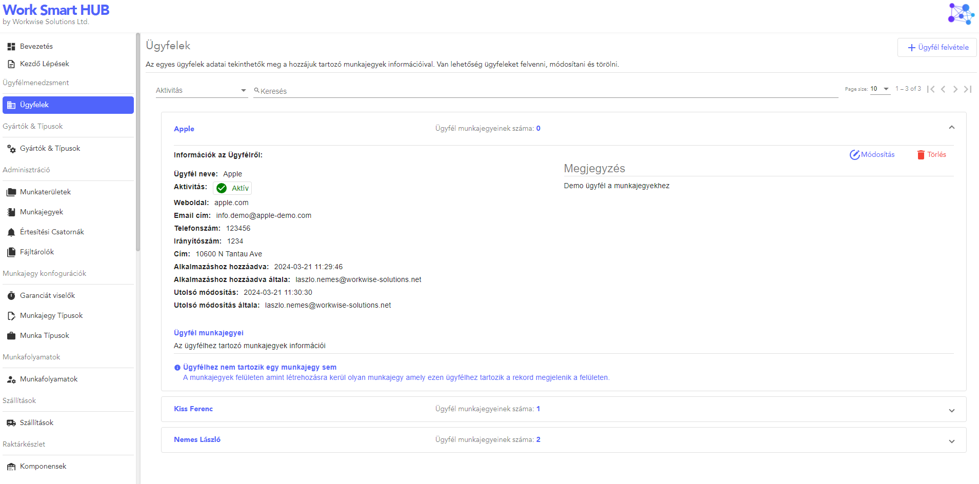 Customer History